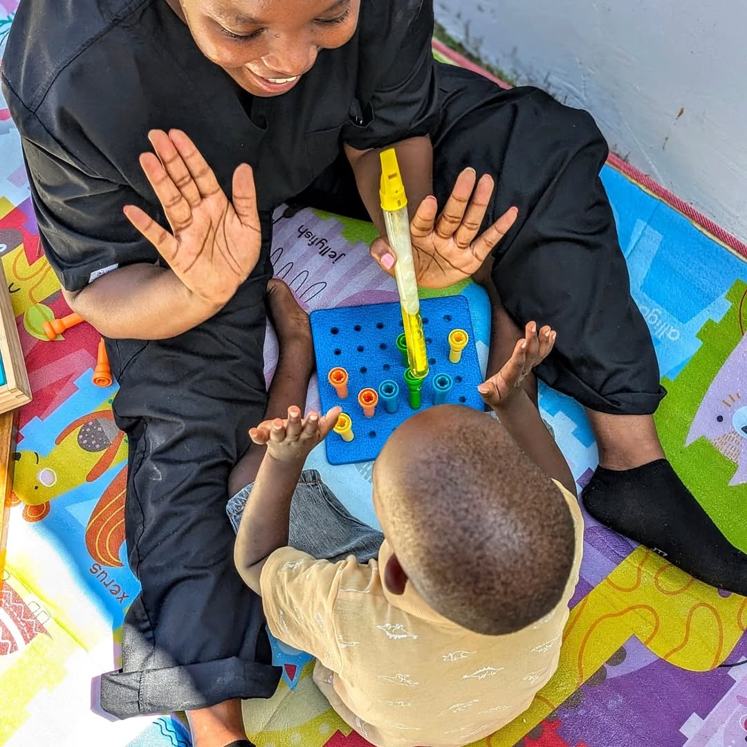 Occupational therapy session at Maishabora